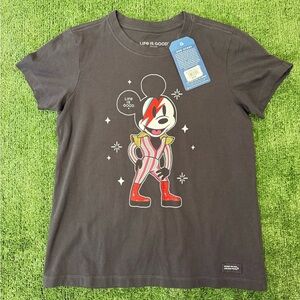Life is Good NWT Women's Willie Stardust Short Sleeve Crusher Tee, Size small